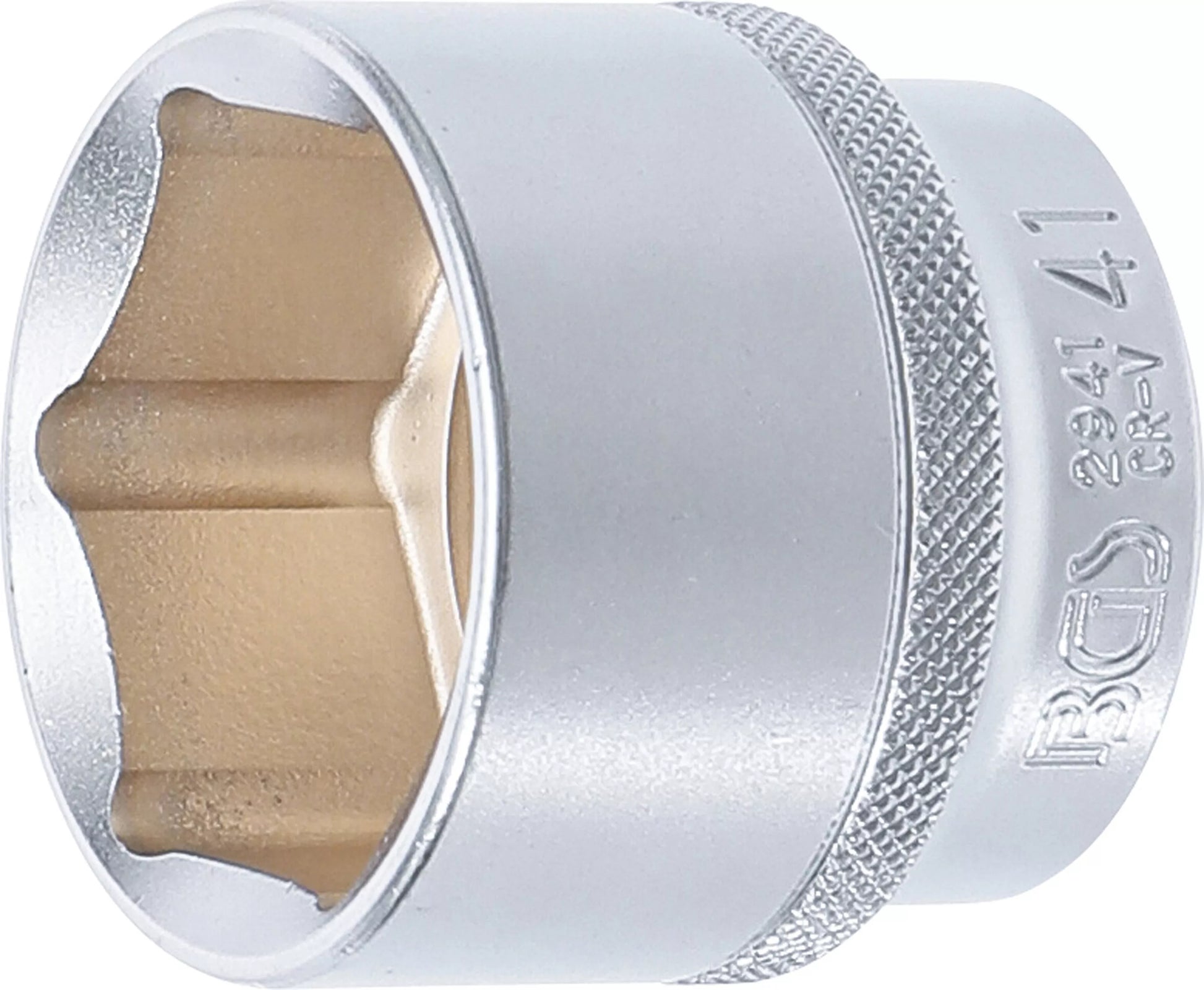 BGS Technic 41mm Hex 1/2-inch Drive Pro Torque Chrome Vanadium Socket