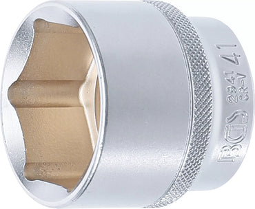 BGS Technic 41mm Hex 1/2-inch Drive Pro Torque Chrome Vanadium Socket