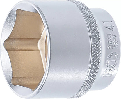 BGS Technic 41mm Hex 1/2-inch Drive Pro Torque Chrome Vanadium Socket