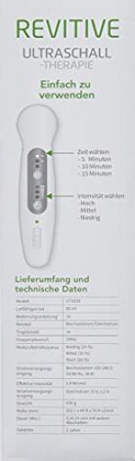 Revitive Ultrasound Therapy Handheld Device for Muscle Pain Relief & Healing