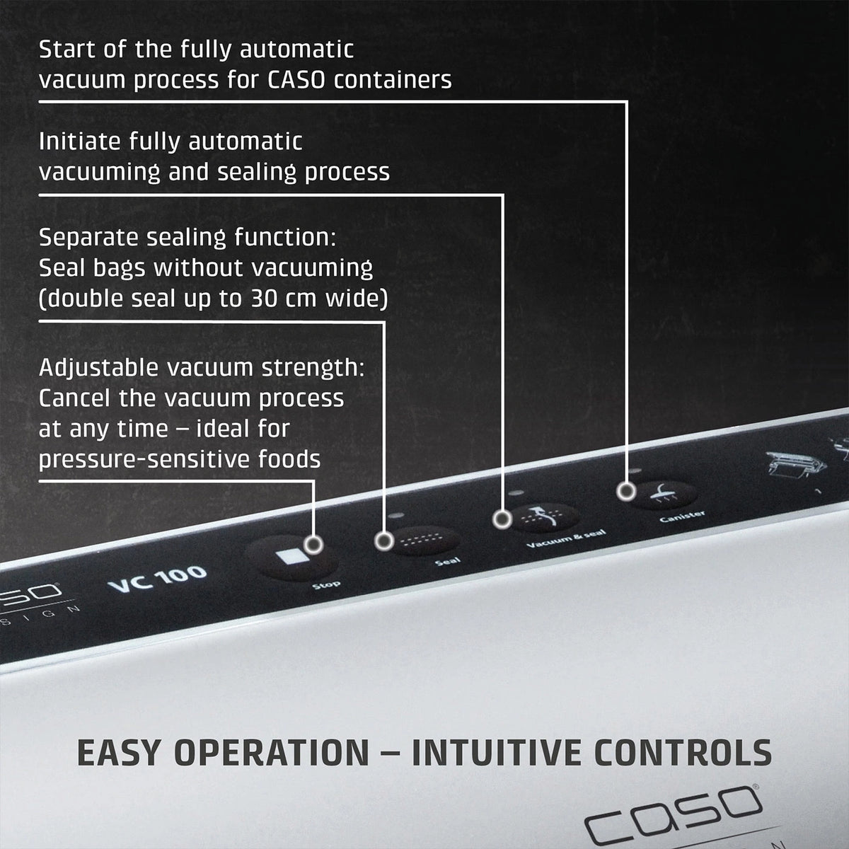 CASO Design VC100 Vacuum Sealer