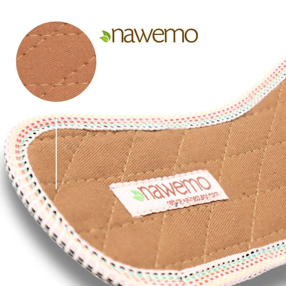 Nawemo Brown Cinnamon Insoles: Natural Odour Control & Foot Comfort