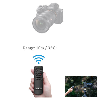 PHOLSY RMT-P1BT Bluetooth Camera Remote for Sony Cameras