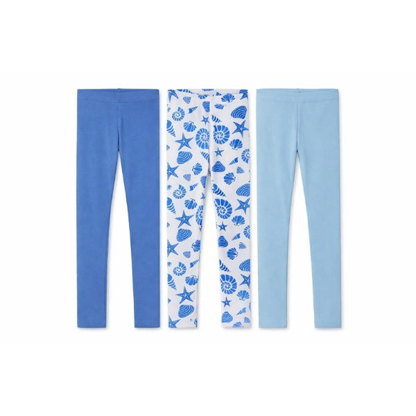 Lupilu Girls' Cotton Leggings 3-Pack
