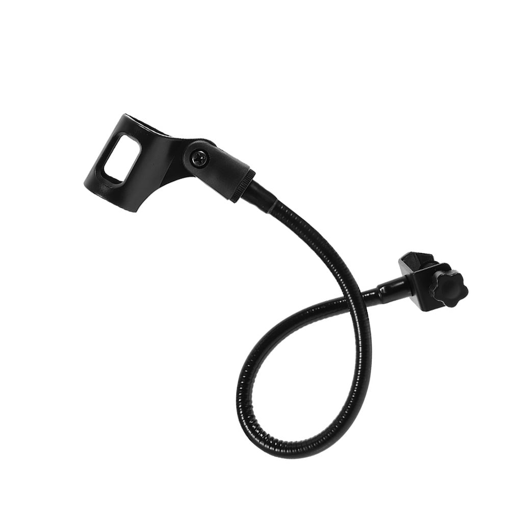 Vosarea Adjustable Gooseneck Microphone Arm Stand Black