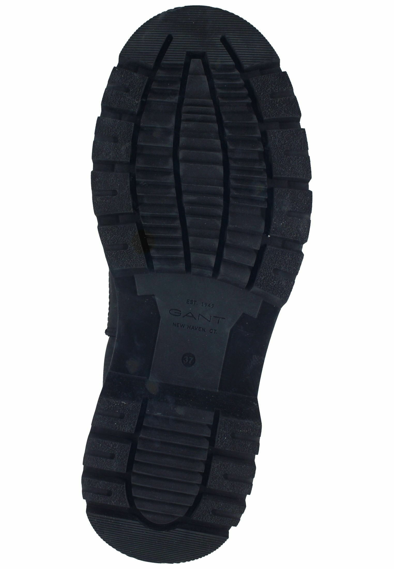 GANT PREPNOVO Women's Classic Black Patent Leather Chelsea Ankle Boots