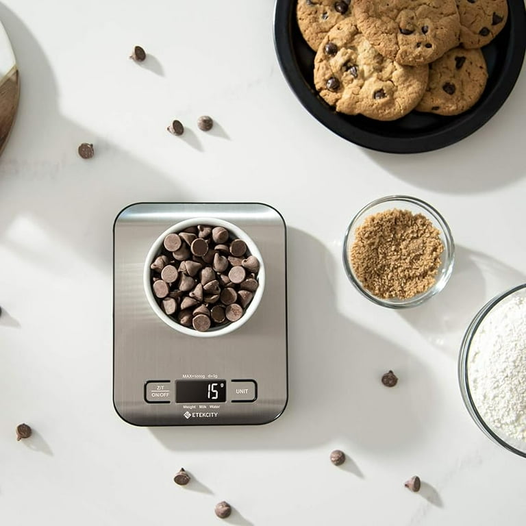 Etekcity Smart Food Kitchen Scale with 19‑Nutrient Calculator