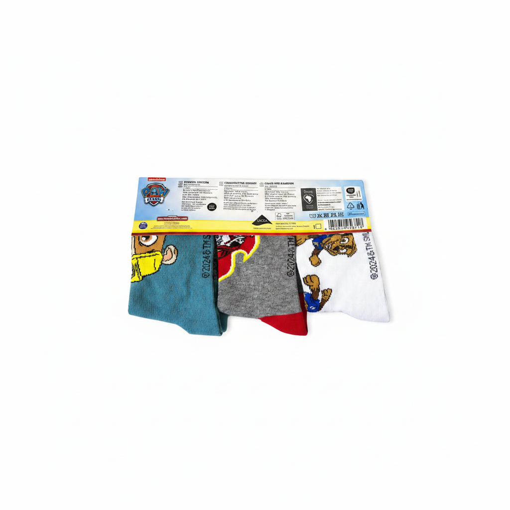 Paw Patrol Kids Graphic Socks 3 Pair