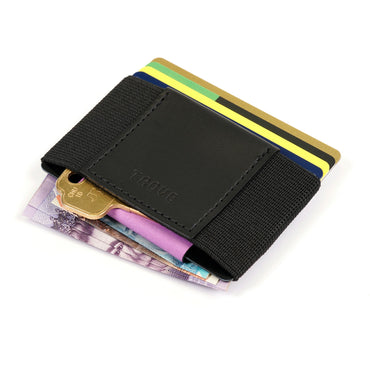 TROVE Nebula Dual-Color Leather Reversible Wallet with Elastic