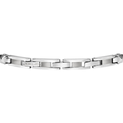 Morellato Men's Cross Stainless Steel Bracelet - Durable & Stylish Everyday Accessory