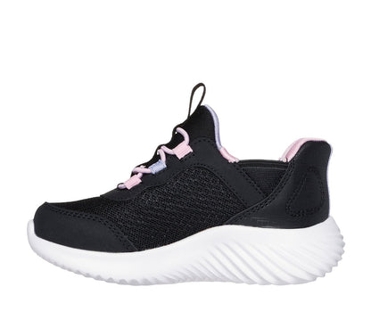 Girls' Skechers Slip-ins Bounder Simple Cute Easy-Wear Memory Foam Sneakers