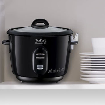 Tefal Classic 2 Automatic Rice Cooker: Perfect Fluffy Rice, Steamer, Keep Warm