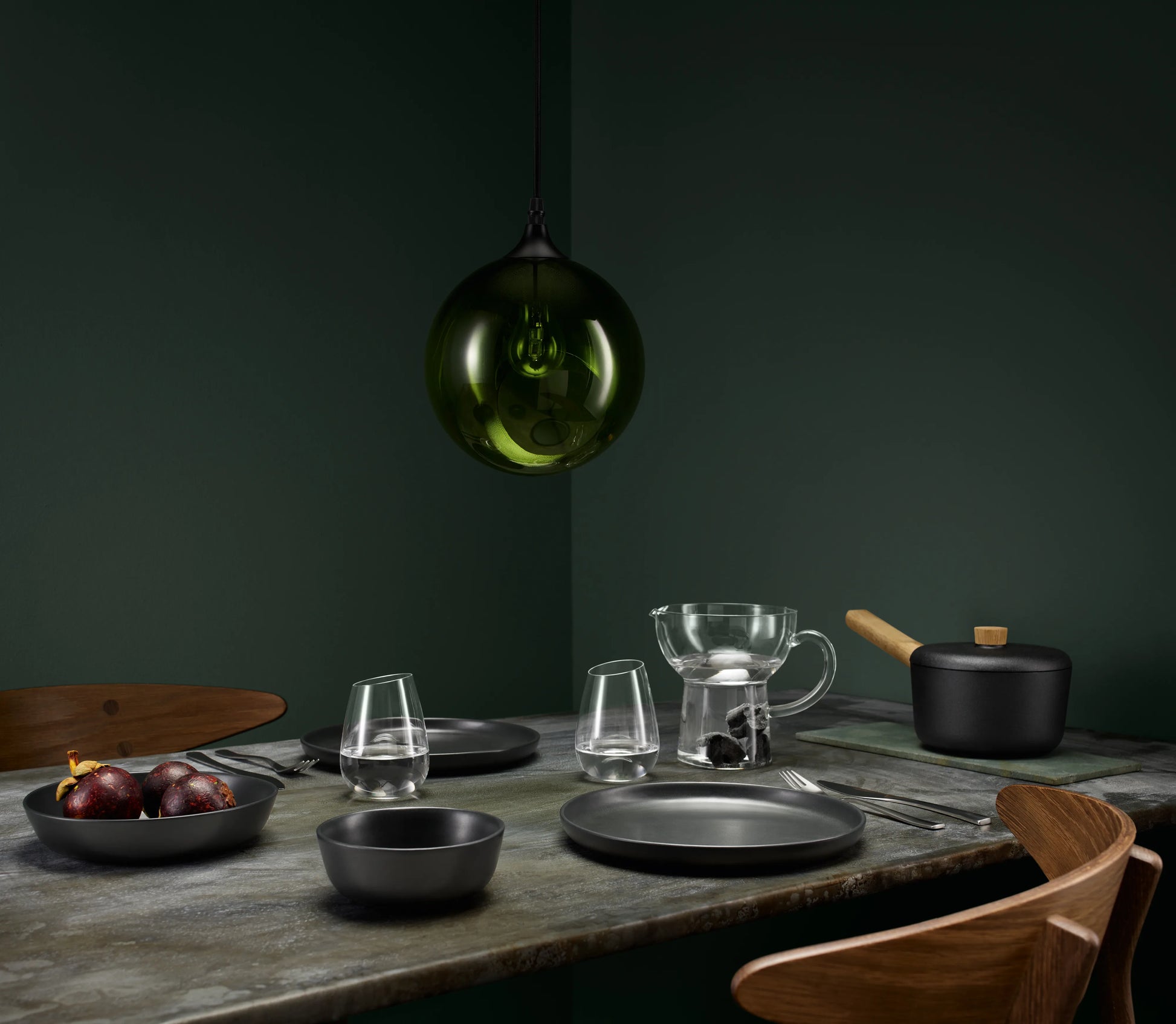 Eva Solo Nordic Kitchen Plate 21cm Black