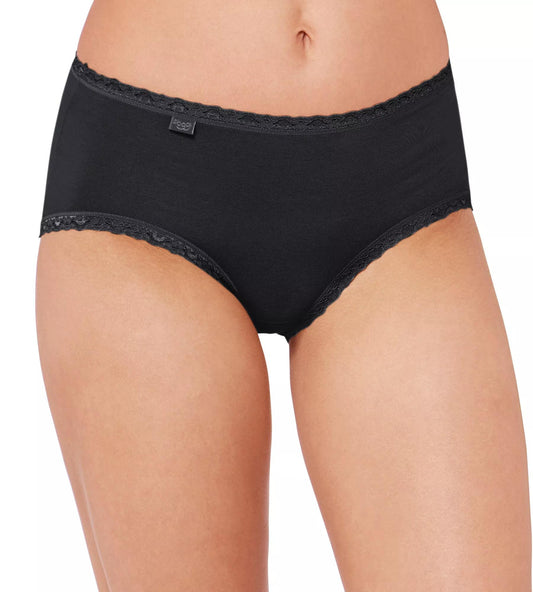 Sloggi 24/7 Cotton Lace Midi Knickers: Comfort, Style, and Freedom in a 3-Pack