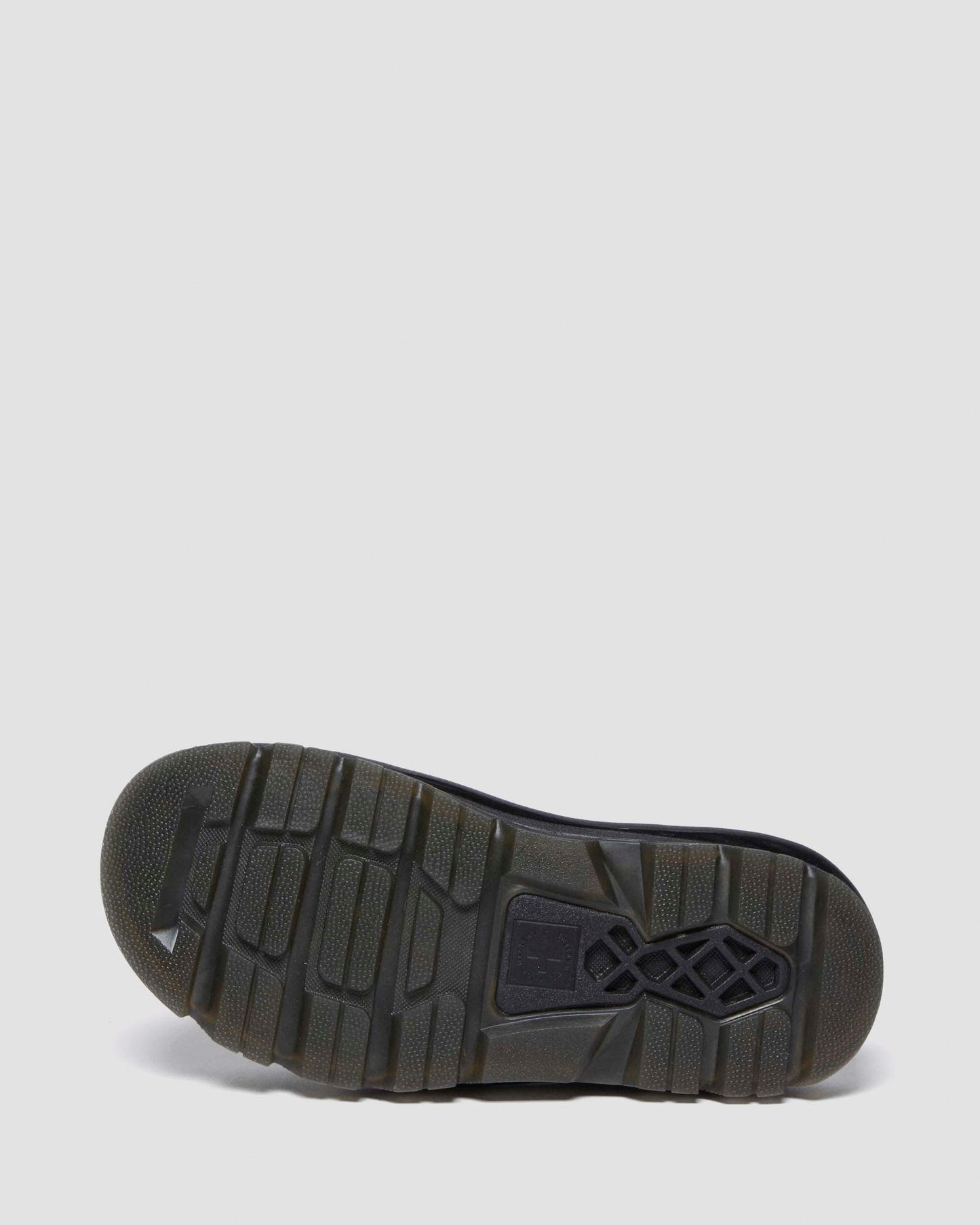 Dr. Martens Zebzag Black Suede Casual Slingback Platform Mules - Cushioned Sole