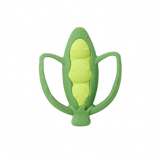 Infantino Lil Nibbles Silicone Teether Peas