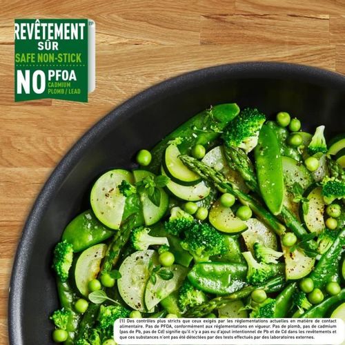 Tefal Ingenio Easy Plus Non-Stick Fry Pan, 9.4-inch, Durable Aluminum, French Made
