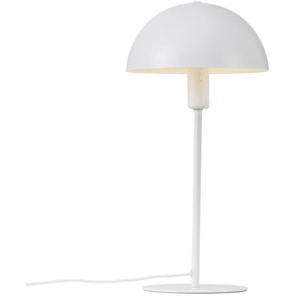Nordlux Ellen White Metal Table Lamp with E14 40W Switch