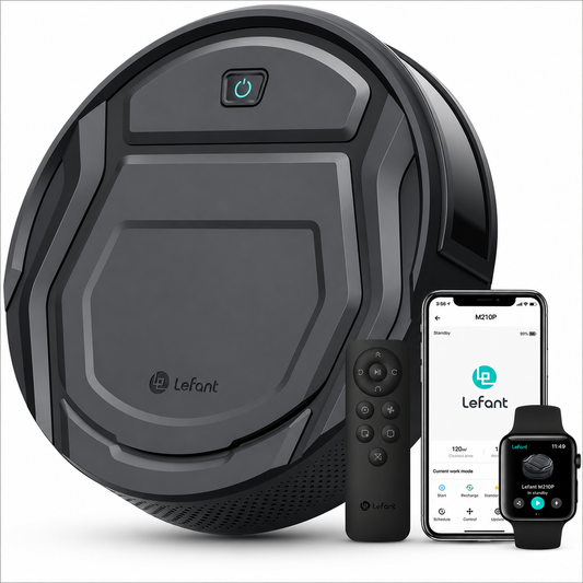 Lefant M210P Robot Vacuum Cleaner with Remote Control