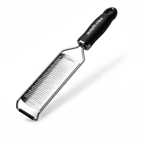 Microplane Gourmet Series Hard Cheese Grater Fine Black