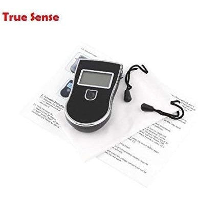 True Sense AT-818 Portable Digital Breathalyzer with 5 Mouthpieces