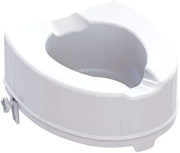 Identités Ibiza Raised Toilet Seat with Lid, 15cm Height