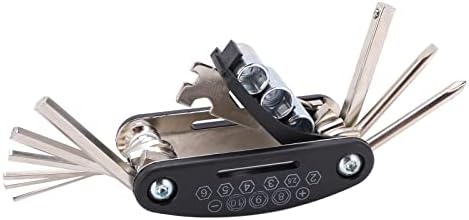 16-in-1 Compact Bicycle Repair Tool Kit - Multifunctional Mechanic Fix Set