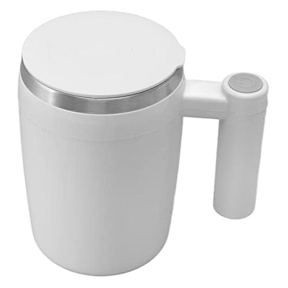 Topincn 380ml Automatic Magnetic Stirring Mug USB Rechargeable Stainless Steel