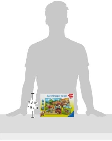 Ravensburger 49‑Piece Horse Puzzle – Fun Wildlife Jigsaw for Kids