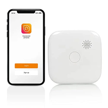 Smartwares Classic Wi‑Fi Smoke Detector with 85 dB Alarm, White - Gomix Brands Outlet