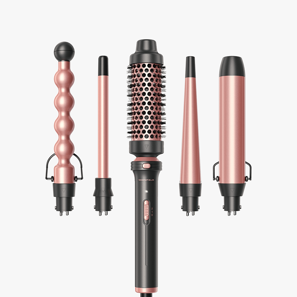 Wavytalk Multi Curl 5-in-1 Curling Wand Set