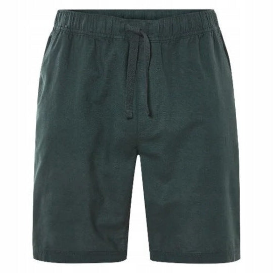Livergy Men's Linen-Cotton Bermuda Shorts Dark Green XL 56/58