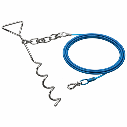 Nobby Spiral Stake with Cable