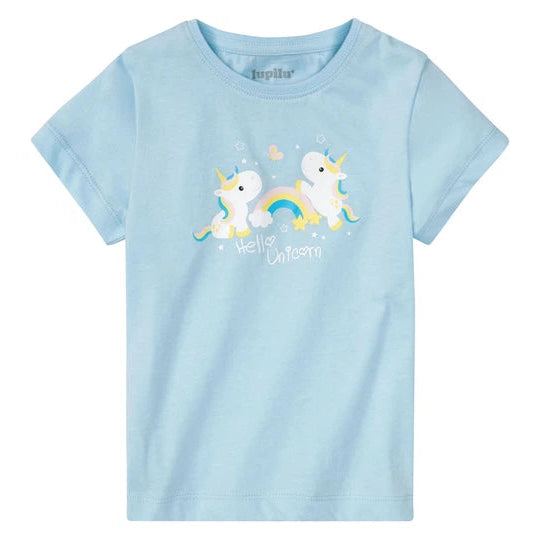 Lupilu 386712 Girls' My Little Pony Pajama Set Light Blue