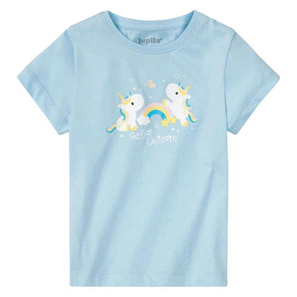 Lupilu 386712 Girls' My Little Pony Pajama Set Light Blue