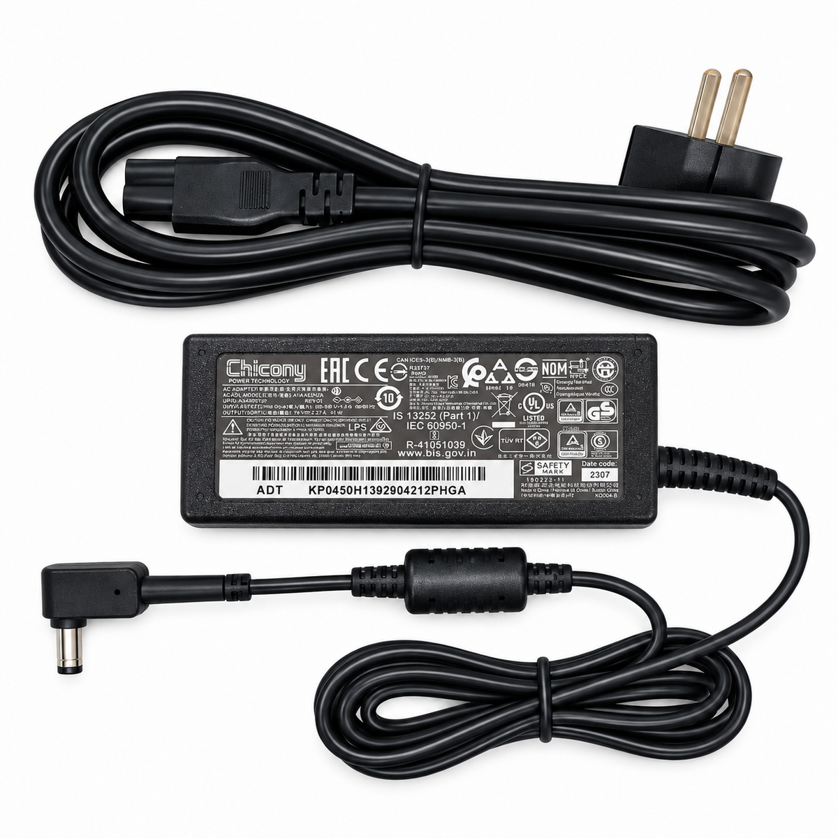 Chicony A18-045N2A Laptop Power Adapter 19V 45W