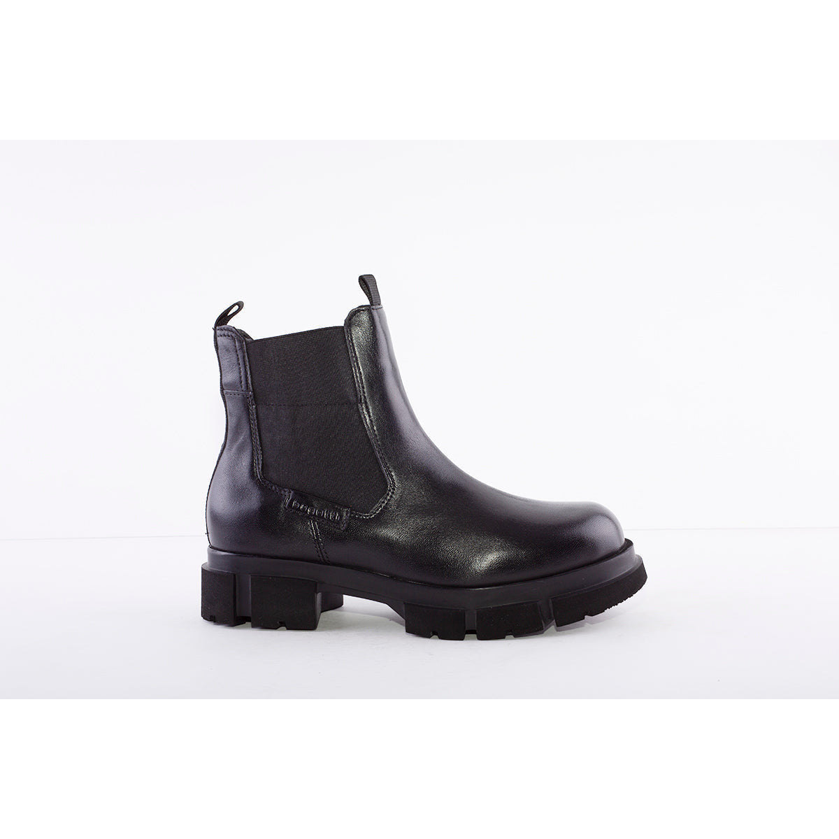 Bugatti Black Fashion Zip Gusset Ankle Boots with Memory Insoles