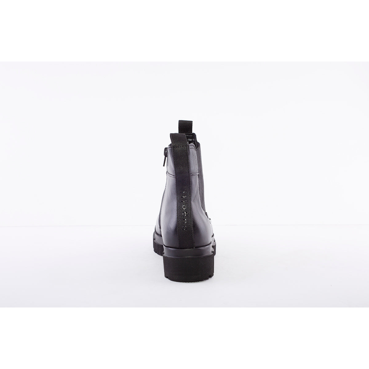 Bugatti Black Fashion Zip Gusset Ankle Boots with Memory Insoles