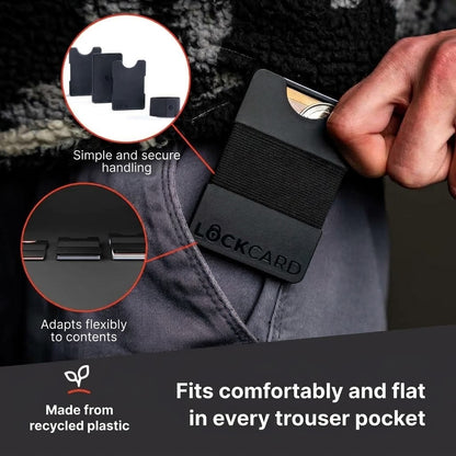 Lockcard Slim Wallet 4-Piece Bundle