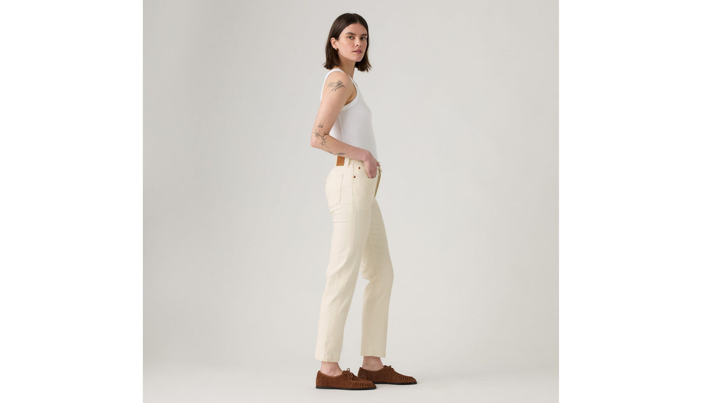 Levi's Women's 501® Original Straight Crop Jeans with Comfort Stretch