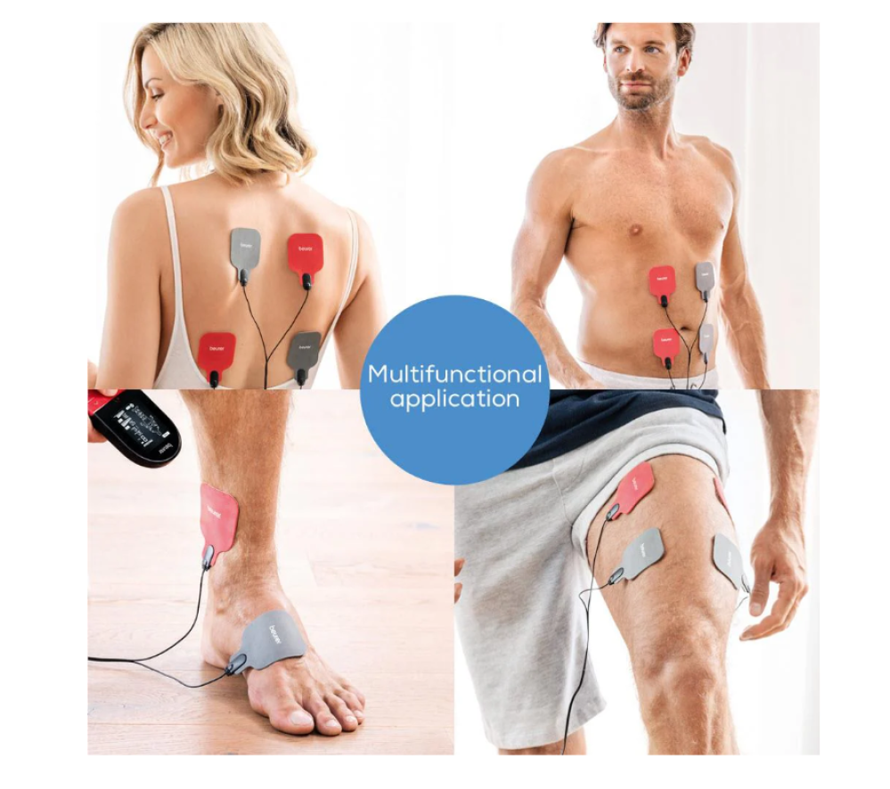 Beurer EM59 TENS Machine with Heat for Pain and Muscle Stimulation