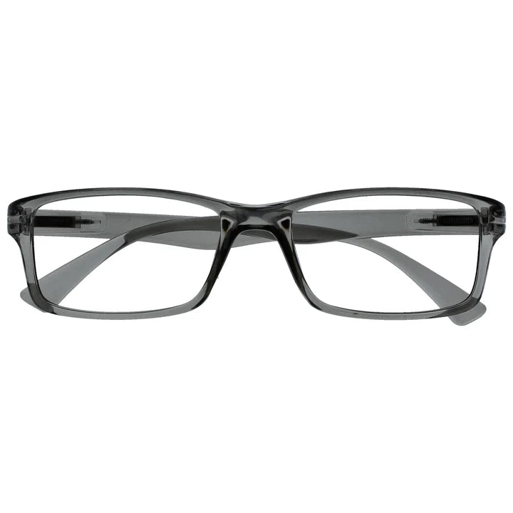 Opulize PEP Rectangular Reading Glasses with Spring Hinges