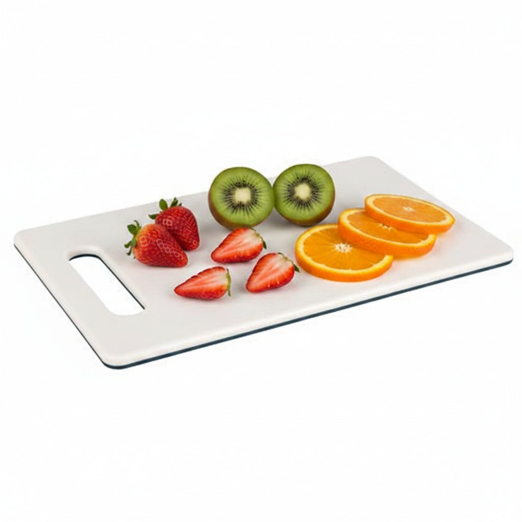 Erenesto Cutting Board White Light Blue