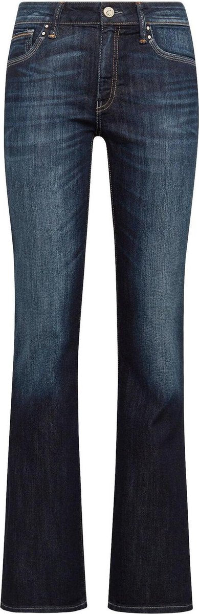 Mavi Bella Women's Bootcut Washed Denim Jeans - Comfortable Stretch Fit