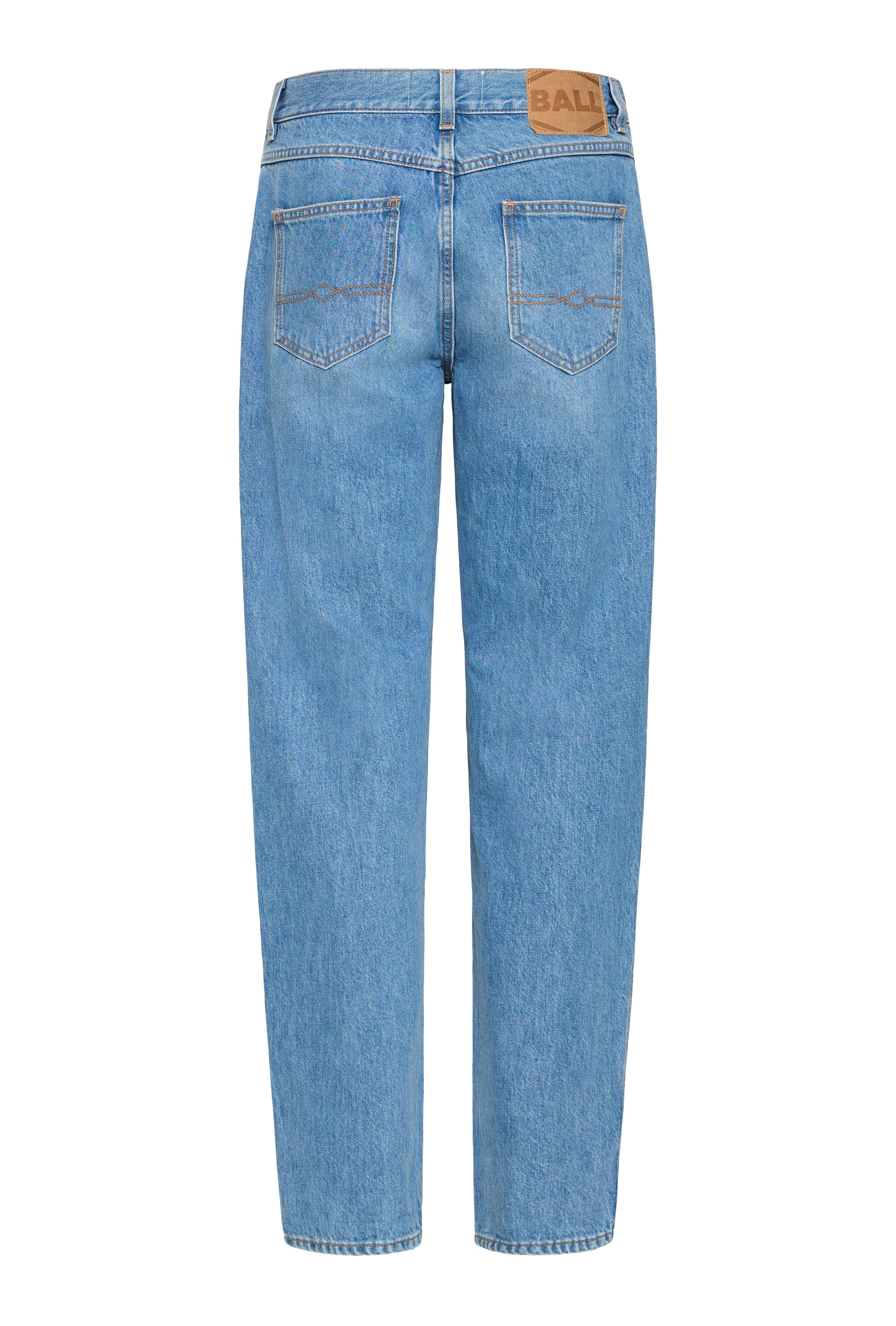 BAPAOLO Women's Stonewash Cropped Jeans: Comfortable Cotton Denim, Stylish Mid-Rise Fit