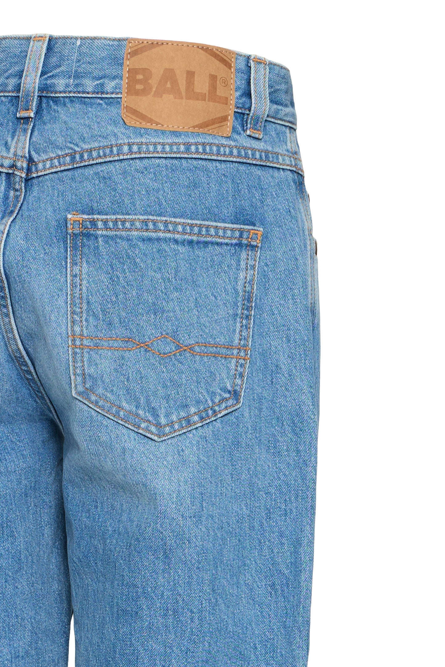 BAPAOLO Women's Stonewash Cropped Jeans: Comfortable Cotton Denim, Stylish Mid-Rise Fit