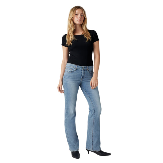 Levi's Classic Bootcut Women's Jeans Medium Wash Stretch Denim
