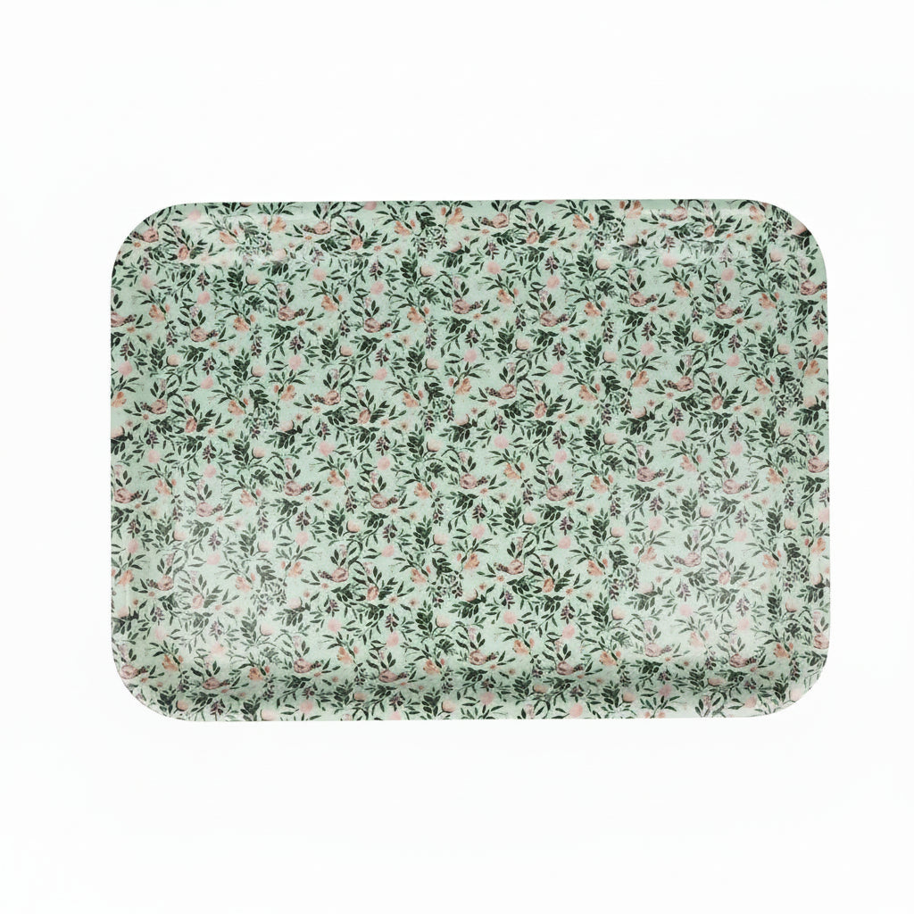 Lidl Kitchen Plastic Floral Serving Tray