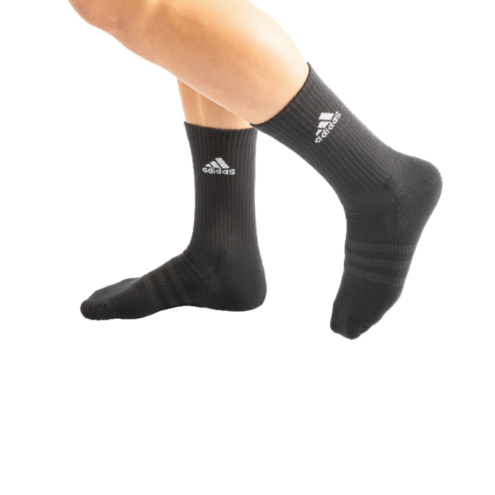 Adidas Hajduk Black Ankle Socks 3-Pack - Comfortable, Durable, Recycled Blend