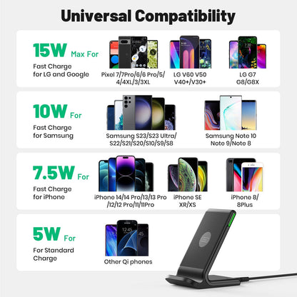 INIU 15W Qi-Certified Wireless Charger I211
